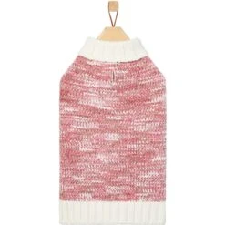 Frisco Heathered Dog & Cat Soft Chenille Sweater -Meow Meals 268130 PT4. AC SS1800 V1628782588