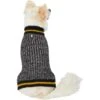Frisco Heathered Knit Dog & Cat Sweater With 60% Recycled Content -Meow Meals 268159 MAIN. AC SS1800 V1628778115