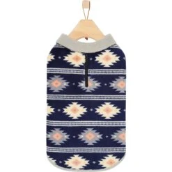 Frisco Lightweight Southwest Dog & Cat Polar Fleece Vest -Meow Meals 268167 PT4. AC SS1800 V1628791339