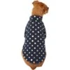 Frisco Lightweight Gold Dotted Dog & Cat Jacket, Navy -Meow Meals 268247 MAIN. AC SS1800 V1628794279