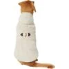 Frisco Lightweight Soft Sherpa Dog & Cat Coat, Oatmeal 1 Frisco Lightweight Soft Sherpa Dog & Cat Coat, Oatmeal -Meow Meals 268328 MAIN. AC SS1800 V1628773955