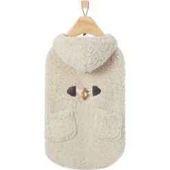 Frisco Lightweight Soft Sherpa Dog & Cat Coat, Oatmeal 12 Frisco Lightweight Soft Sherpa Dog & Cat Coat, Oatmeal -Meow Meals 268328 PT4. AC SS1800 V1628779618