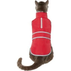 Frisco Mediumweight Reflective Water-Resistant Insulated Dog & Cat Coat -Meow Meals 268342 PT2. AC SS1800 V1628784721