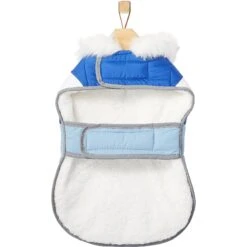 Frisco Heavyweight Chevron Insulated Dog & Cat Parka With Pocket -Meow Meals 268405 PT5. AC SS1800 V1628784788