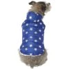 Frisco Mediumweight Metallic Star Print Insulated Dog & Cat Parka, Navy -Meow Meals 268413 MAIN. AC SS1800 V1628697119