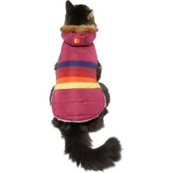 Frisco Mediumweight Colorblock Adventure Insulated Dog & Cat Parka -Meow Meals 268421 PT2. AC SS1800 V1628779779
