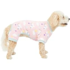 Frisco Dog & Cat Cozy Plush Fleece PJs, Unicorns -Meow Meals 268469 PT2. AC SS1800 V1637685706