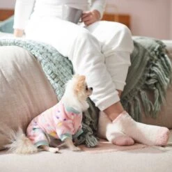 Frisco Dog & Cat Cozy Plush Fleece PJs, Unicorns -Meow Meals 268469 PT5. AC SS1800 V1637645857