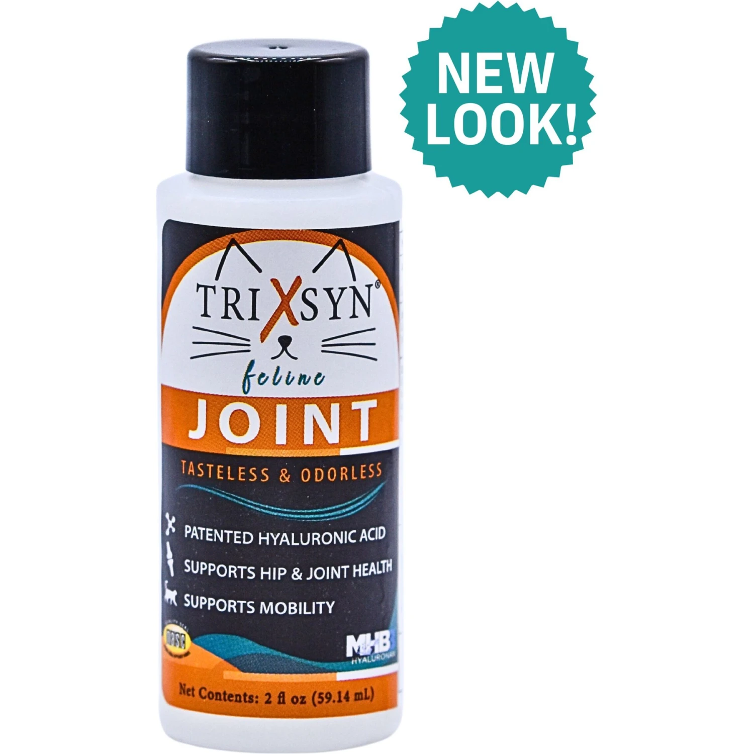 Trixsyn Feline Hyaluronan Joint Support Cat Supplement, 2-oz Bottle 3 Trixsyn Feline Hyaluronan Joint Support Cat Supplement, 2-oz Bottle