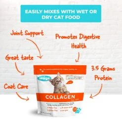 Totally Wags Collagen Cat Supplement, 4.2-oz Bag -Meow Meals 272186 PT3. AC SS1800 V1613176054