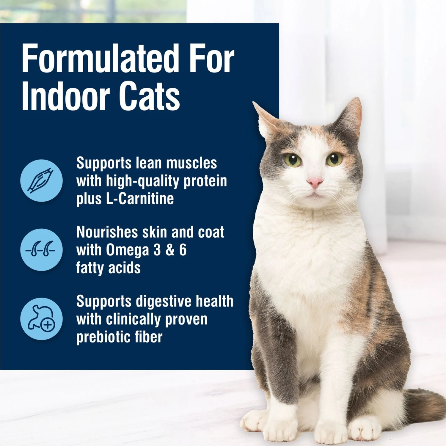 Blue Buffalo True Solutions Fab Feline Indoor Formula Chicken Wet Cat Food, 3-oz Can, Case Of 24 6 Blue Buffalo True Solutions Fab Feline Indoor Formula Chicken Wet Cat Food, 3-oz Can, Case Of 24 - Image 4