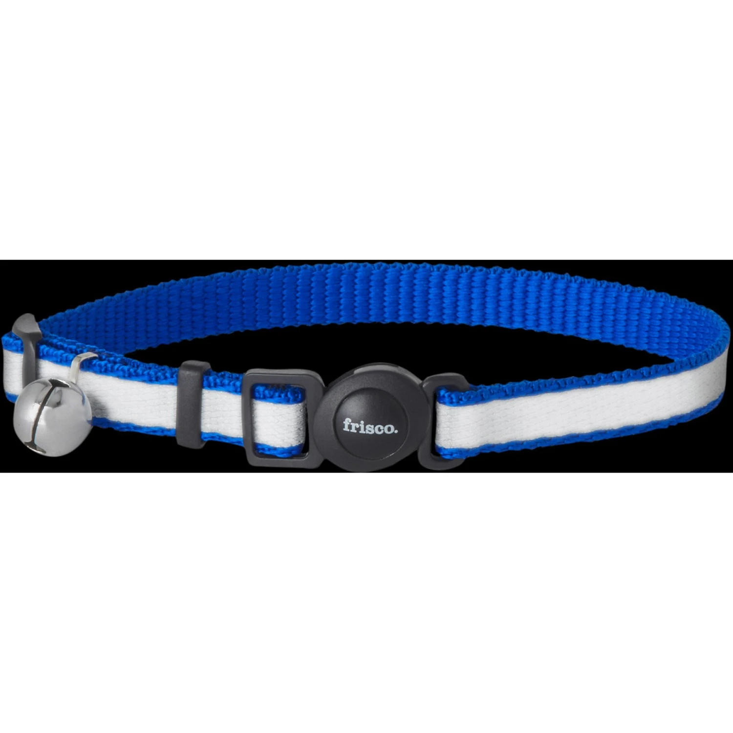 Frisco Polyester Personalized Reflective Cat Collar With Bell 5 Frisco Polyester Personalized Reflective Cat Collar With Bell - Image 3