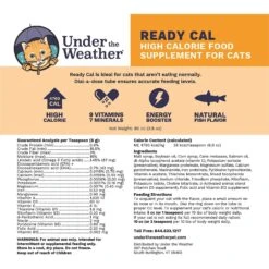 Under The Weather Ready Cal High Calorie Food Nutritional Gel Cat Supplement -Meow Meals 277604 PT2. AC SS1800 V1614206798