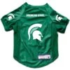 Littlearth NCAA Stretch Dog & Cat Jersey, Michigan State Spartans -Meow Meals 284096 MAIN. AC SS1800 V1619544722