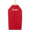 Frisco Personalized Dog & Cat Cable Knitted Sweater -Meow Meals 285168 MAIN. AC SS1800 V1701981404