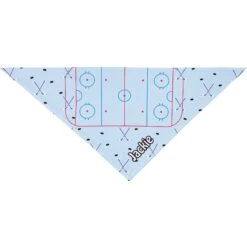 Frisco Ice Hockey Personalized Dog & Cat Bandana -Meow Meals 287048 PT3. AC SS1800 V1623246196