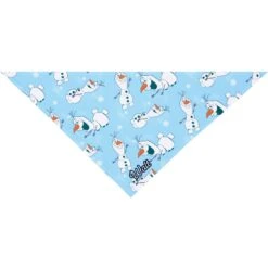 Disney Frozen's Olaf & Snow Personalized Dog & Cat Bandana -Meow Meals 290146 PT3. AC SS1800 V1625155068