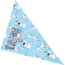 Disney Frozen's Olaf & Snow Personalized Dog & Cat Bandana -Meow Meals 290146 PT4. AC SS1800 V1625154808