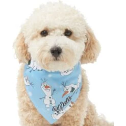 Disney Frozen's Olaf & Snow Personalized Dog & Cat Bandana -Meow Meals 290146 PT6. AC SS1800 V1625156909