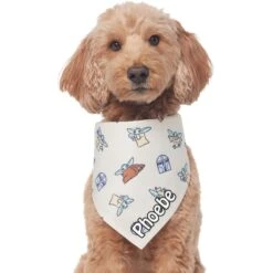 STAR WARS THE MANDALORIAN GROGU Doodle Print Personalized Dog & Cat Bandana 13 STAR WARS THE MANDALORIAN GROGU Doodle Print Personalized Dog & Cat Bandana -Meow Meals 290166 PT3. AC SS1800 V1671228275