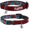 Buckle-Down Disney Lilo & Stitch Expressions Tropical Flora Personalized Breakaway Cat Collar With Bell 2 Buckle-Down Disney Lilo & Stitch Expressions Tropical Flora Personalized Breakaway Cat Collar With Bell -Meow Meals 290262 MAIN. AC SS1800 V1619734043