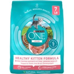 Fancy Feast Tender Feast Variety Pack Canned Kitten Food & Purina ONE +Plus Healthy Kitten Formula Natural Dry Cat Food -Meow Meals 292998 PT5. AC SS1800 V1679925349