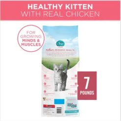 Fancy Feast Tender Feast Variety Pack Canned Kitten Food & Purina ONE +Plus Healthy Kitten Formula Natural Dry Cat Food -Meow Meals 292998 PT6. AC SS1800 V1679925312