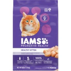 Iams ProActive Health Kitten Dry Cat Food & Fancy Feast Tender Feast Variety Pack Canned Kitten Food 13 Iams ProActive Health Kitten Dry Cat Food & Fancy Feast Tender Feast Variety Pack Canned Kitten Food -Meow Meals 293254 PT5. AC SS1800 V1619988740