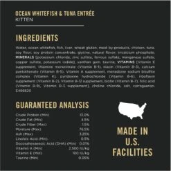 Purina ONE +Plus Healthy Kitten Formula Natural Dry Cat Food & Purina Pro Plan Focus Kitten Favorites Variety Pack Canned Cat Food -Meow Meals 293524 PT8. AC SS1800 V1679927371