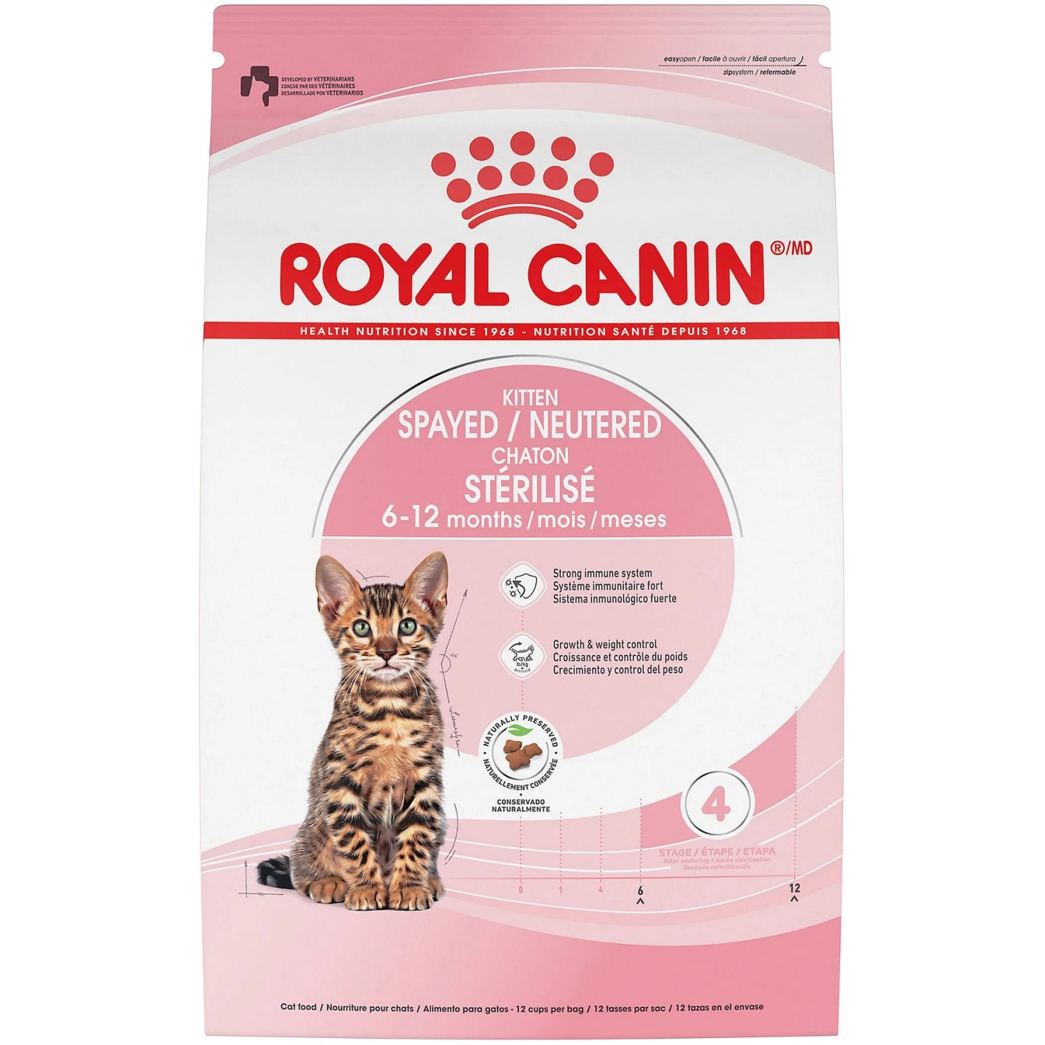 Royal Canin Feline Health Nutrition Kitten Spayed/Neutered Dry Cat Food & Royal Canin Feline Health Nutrition Thin Slices In Gravy Wet Kitten Food 8 Royal Canin Feline Health Nutrition Kitten Spayed/Neutered Dry Cat Food & Royal Canin Feline Health Nutrition Thin Slices In Gravy Wet Kitten Food - Image 6
