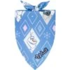 Disney Frozen's Olaf Diamond Pattern Personalized Dog & Cat Bandana -Meow Meals 294289 MAIN. AC SS1800 V1625157158