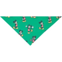 Disney Mickey Mouse Golden Days Personalized Dog & Cat Bandana -Meow Meals 294293 PT3. AC SS1800 V1625156596
