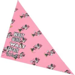 Disney Minnie Mouse Golden Days Personalized Dog & Cat Bandana -Meow Meals 294297 PT4. AC SS1800 V1625154792
