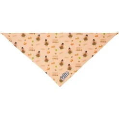 Frisco Quirky Thanksgiving Personalized Dog & Cat Bandana -Meow Meals 296986 PT3. AC SS1800 V1627654956