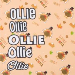 Frisco Quirky Thanksgiving Personalized Dog & Cat Bandana -Meow Meals 296986 PT4. AC SS1800 V1627655269