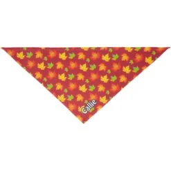 Frisco Fall Leaves Personalized Dog & Cat Bandana -Meow Meals 296994 PT3. AC SS1800 V1627655265