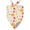 Frisco Pumpkin Spice Personalized Dog & Cat Bandana -Meow Meals 296998 MAIN. AC SS1800 V1627653400