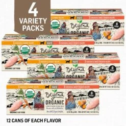Purina Beyond Organic Chicken Variety Pack Pate Wet Cat Food, 3-oz Can, Case Of 6 -Meow Meals 297542 PT1. AC SS1800 V1700158820
