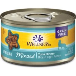 American Journey Minced Chicken & Tuna Recipe In Gravy Grain-Free Canned Cat Food & Wellness Minced Tuna Dinner Grain-Free Canned Cat Food -Meow Meals 297758 PT5. AC SS1800 V1694611530