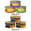 American Journey Minced Poultry & Seafood In Gravy Variety Pack Grain-Free Canned Cat Food & Wellness Complete Health Minced Poultry Pleasers Variety Pack Grain-Free Canned Cat Food -Meow Meals 297768 MAIN. AC SS1800 V1694617595