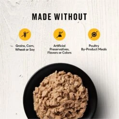 American Journey Minced Poultry & Seafood In Gravy Variety Pack Grain-Free Canned Cat Food & Wellness Complete Health Minced Poultry Pleasers Variety Pack Grain-Free Canned Cat Food -Meow Meals 297768 PT7. AC SS1800 V1694611532