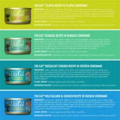 Tiki Cat Stix Duck In Creamy Gravy Grain-Free Wet Cat Treat, 3-oz Pouch, Pack Of 6 & Tiki Cat Luau Variety Pack Grain-Free Canned Cat Food -Meow Meals 298546 PT3. AC SS1800 V1702939332