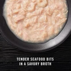 Tiki Cat Luau Velvet Mousse Variety Pack Grain-Free Wet Cat Food, 2.8-oz Pouch, Case Of 12 & American Journey Landmark Broths Tuna, Shrimp & Whitefish Recipe Wet Cat Food Complement Pouches, 1.4 Oz Case Of 16 -Meow Meals 298552 PT7. AC SS1800 V1701115717