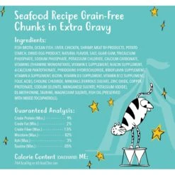 Tiny Tiger Chunks In EXTRA Gravy Seafood Recipe Grain-Free Canned Cat Food & Fancy Feast Gravy Lovers Ocean Whitefish & Tuna Feast In Sauteed Seafood Flavor Gravy Canned Cat Food -Meow Meals 298568 PT3. AC SS1800 V1692203981