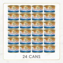 Tiny Tiger Chunks In EXTRA Gravy Seafood Recipe Grain-Free Canned Cat Food & Fancy Feast Gravy Lovers Ocean Whitefish & Tuna Feast In Sauteed Seafood Flavor Gravy Canned Cat Food -Meow Meals 298568 PT6. AC SS1800 V1692203983
