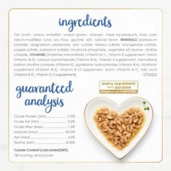 Tiny Tiger Chunks In EXTRA Gravy Seafood Recipe Grain-Free Canned Cat Food & Fancy Feast Gravy Lovers Ocean Whitefish & Tuna Feast In Sauteed Seafood Flavor Gravy Canned Cat Food -Meow Meals 298568 PT7. AC SS1800 V1692203981