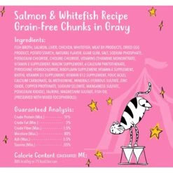 Tiny Tiger Chunks In Gravy Salmon & Whitefish Recipe Grain-Free Canned Cat Food & Fancy Feast Gravy Lovers Salmon & Sole Feast In Seared Salmon Flavor Gravy Gourmet Wet Cat Food 14 Tiny Tiger Chunks In Gravy Salmon & Whitefish Recipe Grain-Free Canned Cat Food & Fancy Feast Gravy Lovers Salmon & Sole Feast In Seared Salmon Flavor Gravy Gourmet Wet Cat Food -Meow Meals 298576 PT3. AC SS1800 V1692897302