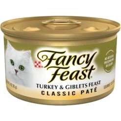 Tiny Tiger Pate Turkey & Giblets Recipe Grain-Free Canned Cat Food & Fancy Feast Classic Turkey & Giblets Feast Canned Cat Food -Meow Meals 298594 PT1. AC SS1800 V1693947445