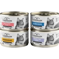 Weruva Cats In The Kitchen Cuties Variety Pack Grain-Free Canned Cat Food & American Journey Landmark Seafood & Chicken In Broth Variety Pack Grain-Free Canned Cat Food, 3-oz, Case Of 12 -Meow Meals 298754 PT4. AC SS1800 V1623198442