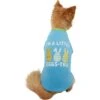 Frisco I'm A Little Eggs-tra Dog & Cat T-Shirt -Meow Meals 300646 MAIN. AC SS1800 V1641507694